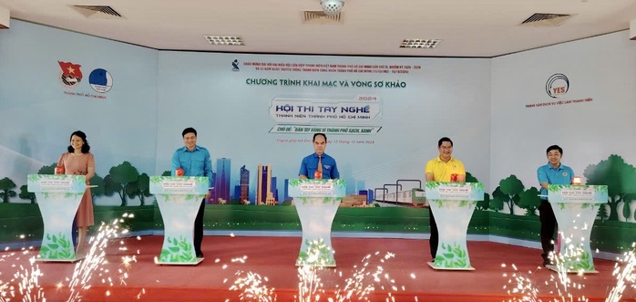 Thấy gì từ ở hội thi tay nghề Thanh niên TP HCM?- Ảnh 4. Thấy gì từ ở hội thi tay nghề Thanh niên TP HCM?- Ảnh 4.
