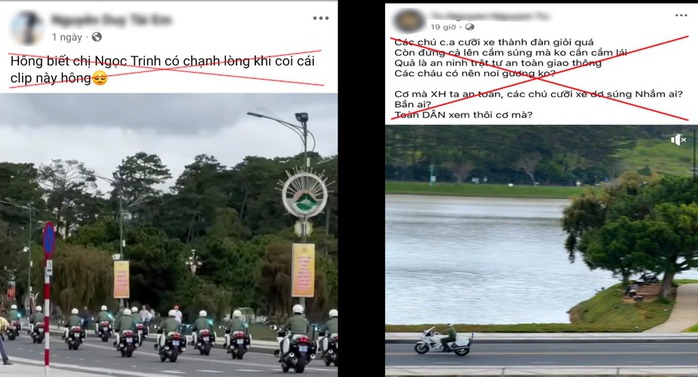 Làm rõ việc xuyên tạc về đoàn mô tô cảnh sát tập luyện ở Đà Lạt- Ảnh 2. Làm rõ việc xuyên tạc về đoàn mô tô cảnh sát tập luyện ở Đà Lạt- Ảnh 2.