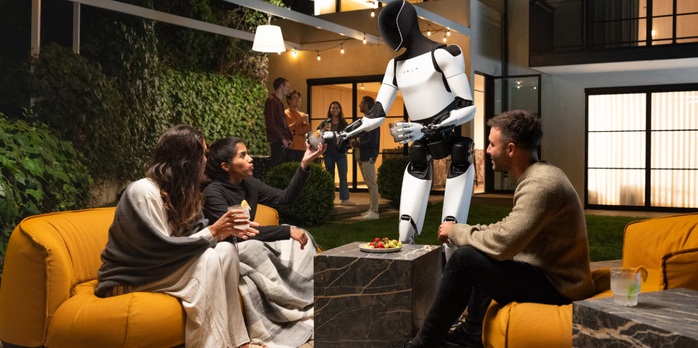 Lộ diện robot hình người giúp trông trẻ, làm việc nhà của Elon Musk- Ảnh 2. Lộ diện robot hình người giúp trông trẻ, làm việc nhà của Elon Musk- Ảnh 2.
