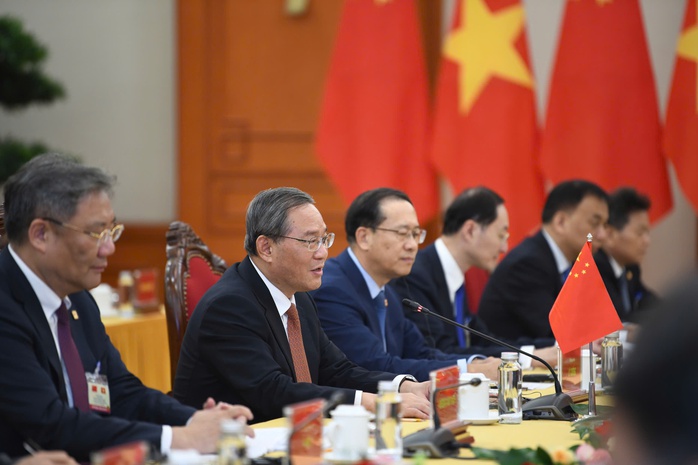 Tổng Bí thư, Chủ tịch nước Tô Lâm tiếp Thủ tướng Trung Quốc Lý Cường- Ảnh 7. Tổng Bí thư, Chủ tịch nước Tô Lâm tiếp Thủ tướng Trung Quốc Lý Cường- Ảnh 7.