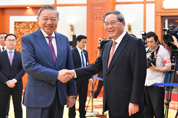 Tổng Bí thư, Chủ tịch nước Tô Lâm tiếp Thủ tướng Trung Quốc Lý Cường- Ảnh 4. Tổng Bí thư, Chủ tịch nước Tô Lâm tiếp Thủ tướng Trung Quốc Lý Cường- Ảnh 4.