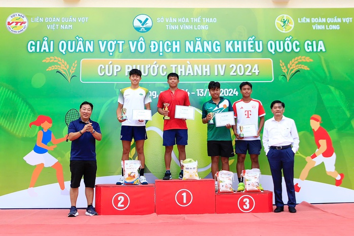 TP HCM nhất toàn đoàn giải Quần vợt vô địch năng khiếu quốc gia 2024- Ảnh 1.