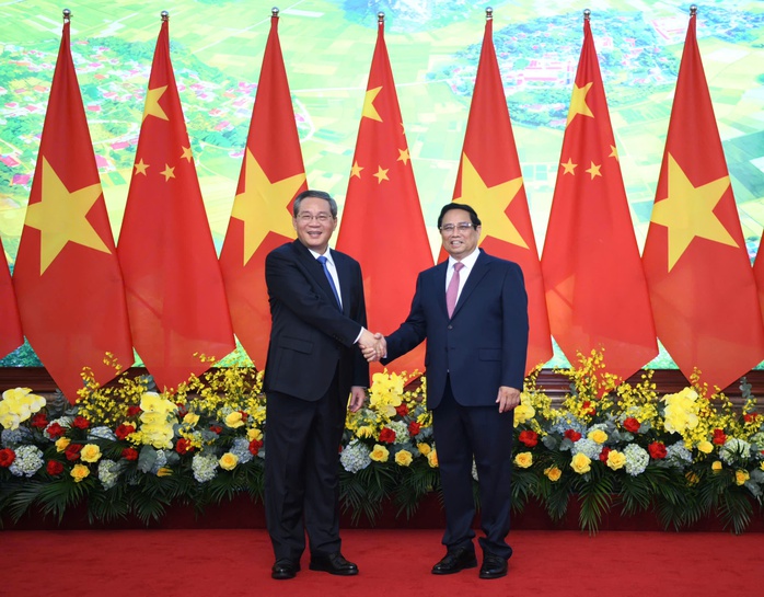 Thủ tướng Phạm Minh Chính chủ trì lễ đón Thủ tướng Trung Quốc Lý Cường- Ảnh 18. Thủ tướng Phạm Minh Chính chủ trì lễ đón Thủ tướng Trung Quốc Lý Cường- Ảnh 18.