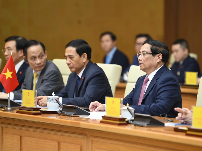 Thủ tướng Phạm Minh Chính hội đàm với Thủ tướng Trung Quốc Lý Cường- Ảnh 3. Thủ tướng Phạm Minh Chính hội đàm với Thủ tướng Trung Quốc Lý Cường- Ảnh 3.