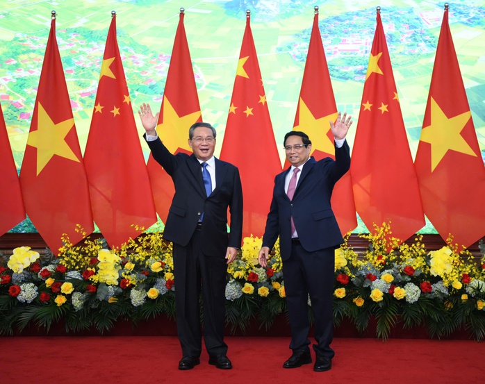 Thủ tướng Phạm Minh Chính chủ trì lễ đón Thủ tướng Trung Quốc Lý Cường- Ảnh 20. Thủ tướng Phạm Minh Chính chủ trì lễ đón Thủ tướng Trung Quốc Lý Cường- Ảnh 20.