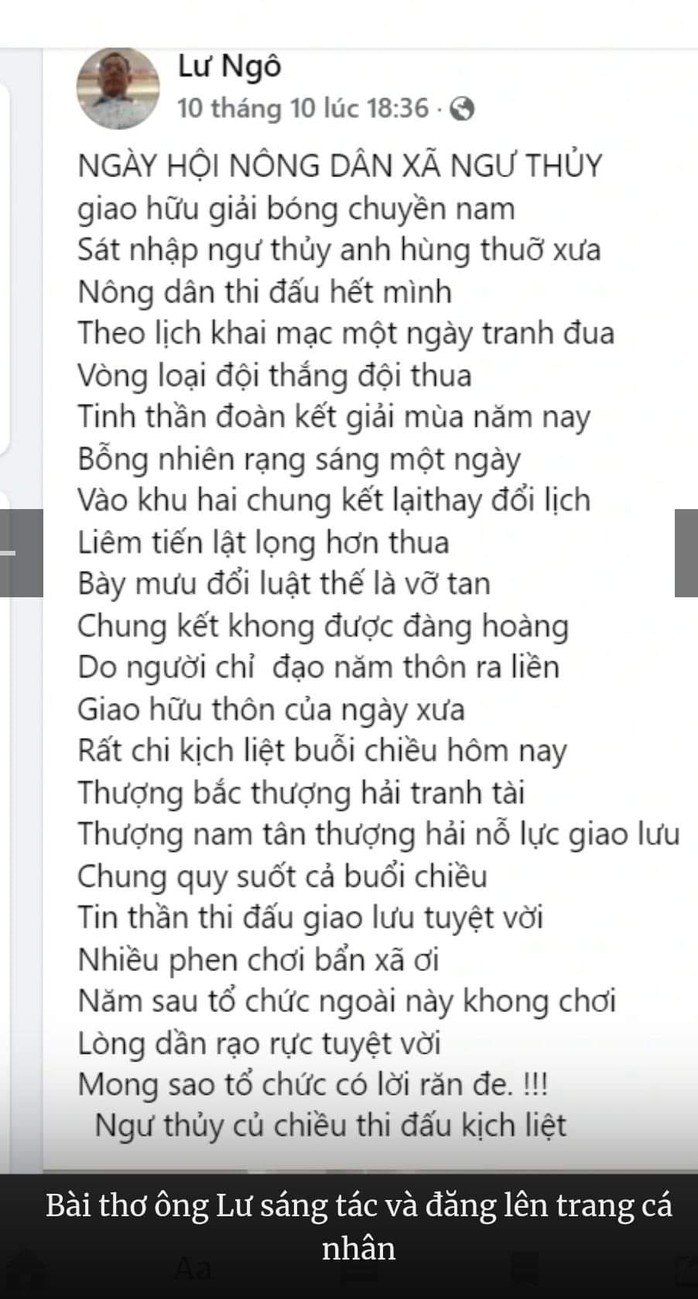 Vụ người đàn ông bị đánh sau khi làm thơ trên Facebook: Nhóm đối tượng khai gì?- Ảnh 2. Vụ người đàn ông bị đánh sau khi làm thơ trên Facebook: Nhóm đối tượng khai gì?- Ảnh 2.
