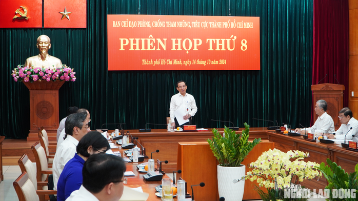 Nhiều nội dung đáng chú ý tại phiên họp Ban Chỉ đạo phòng, chống tham nhũng, tiêu cực TP HCM- Ảnh 1. Nhiều nội dung đáng chú ý tại phiên họp Ban Chỉ đạo phòng, chống tham nhũng, tiêu cực TP HCM- Ảnh 1.