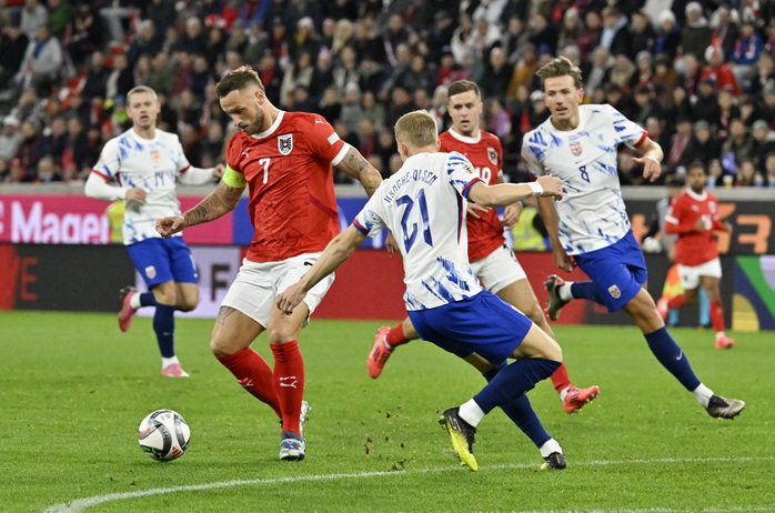 Haaland tịt ngòi trên đất Áo, Na Uy thua sốc tại Nations League- Ảnh 2. Haaland tịt ngòi trên đất Áo, Na Uy thua sốc tại Nations League- Ảnh 2.