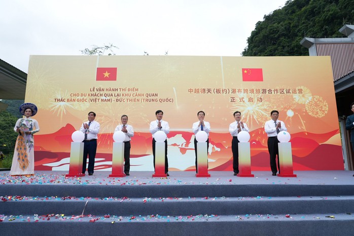 Vận hành Khu cảnh quan thác Bản Giốc - Đức Thiên- Ảnh 1. Vận hành Khu cảnh quan thác Bản Giốc - Đức Thiên- Ảnh 1.