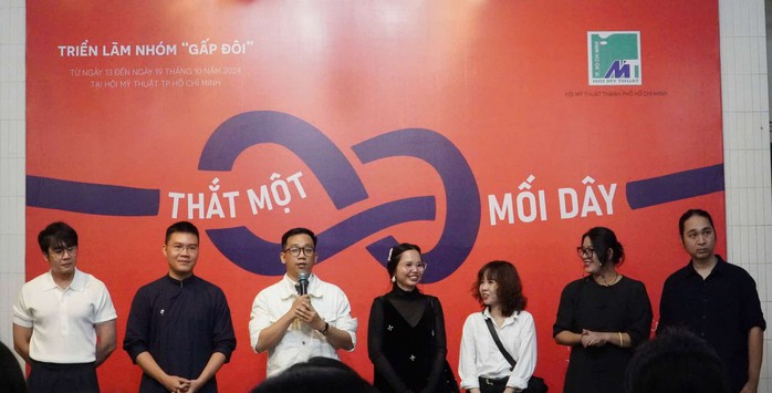 Nơi hoạ sĩ trẻ "Thắt một mối dây" đầy cảm xúc- Ảnh 1. Nơi hoạ sĩ trẻ "Thắt một mối dây" đầy cảm xúc- Ảnh 1.
