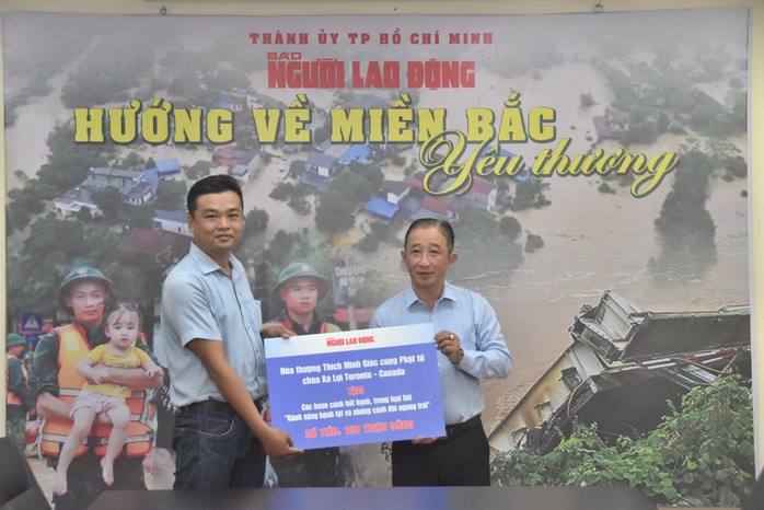 200 triệu đồng tặng các chương trình xã hội của Báo Người Lao Động- Ảnh 2. 200 triệu đồng tặng các chương trình xã hội của Báo Người Lao Động- Ảnh 2.
