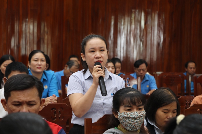 Đại biểu Quốc hội tiếp xúc cử tri công nhân Quảng Nam- Ảnh 2. Đại biểu Quốc hội tiếp xúc cử tri công nhân Quảng Nam- Ảnh 2.