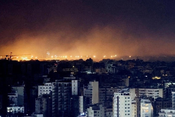 Chiến dịch không kích tăng cường của Israel thời gian qua nhắm vào hàng ngũ chỉ huy Hezbollah cũng như các kho vũ khí của nhóm này tại Lebanon. Ảnh: Reuters Chiến dịch không kích tăng cường của Israel thời gian qua nhắm vào hàng ngũ chỉ huy Hezbollah cũng như các kho vũ khí của nhóm này tại Lebanon. Ảnh: Reuters