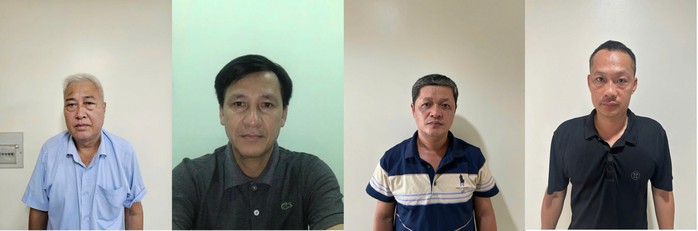 Bốn cựu cán bộ xã bị bắt- Ảnh 1. Bốn cựu cán bộ xã bị bắt- Ảnh 1.
