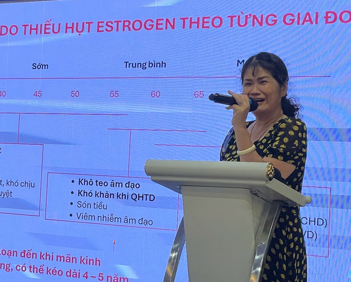 Sức khỏe tuổi mãn kinh của 13 triệu phụ nữ bị "bỏ quên"- Ảnh 2. Sức khỏe tuổi mãn kinh của 13 triệu phụ nữ bị "bỏ quên"- Ảnh 2.