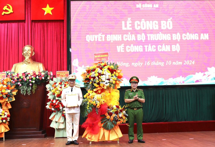 Đắk Nông có tân Giám đốc Công an tỉnh- Ảnh 1. Đắk Nông có tân Giám đốc Công an tỉnh- Ảnh 1.