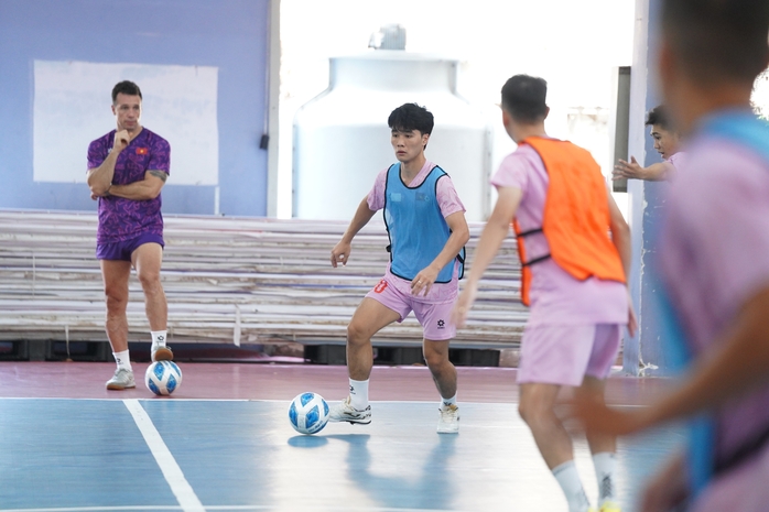 Tuyển futsal Việt Nam ưu tiên mài sắc khâu dứt điểm cho giải đấu Đông Nam Á- Ảnh 2. Tuyển futsal Việt Nam ưu tiên mài sắc khâu dứt điểm cho giải đấu Đông Nam Á- Ảnh 2.