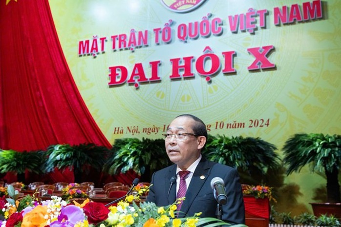 Tổng Bí thư, Chủ tịch nước Tô Lâm tham gia Đoàn Chủ tịch Đại hội MTTQ Việt Nam lần thứ X- Ảnh 5. Tổng Bí thư, Chủ tịch nước Tô Lâm tham gia Đoàn Chủ tịch Đại hội MTTQ Việt Nam lần thứ X- Ảnh 5.