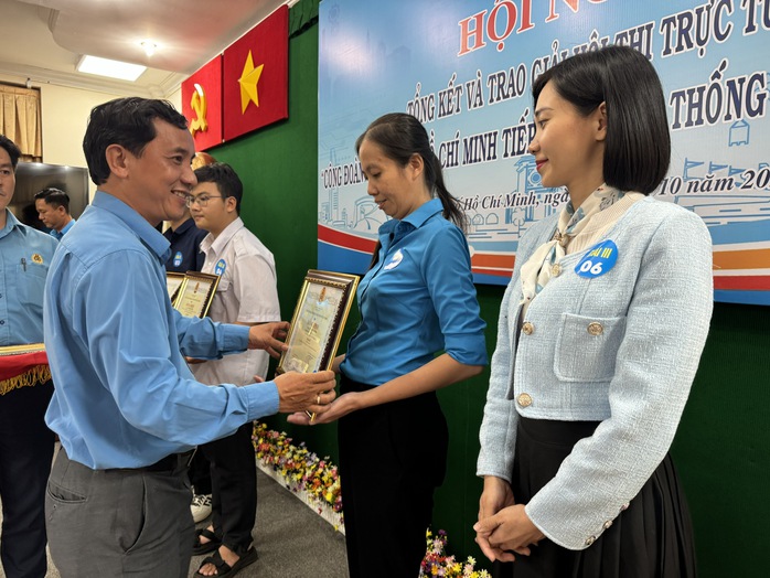 LĐLĐ TP HCM trao giải hội thi trực tuyến tìm hiểu về tổ chức Công đoàn - Ảnh 1. LĐLĐ TP HCM trao giải hội thi trực tuyến tìm hiểu về tổ chức Công đoàn - Ảnh 1.