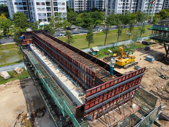 Dự án đường Vành đai 3 - TP HCM thiếu cát nghiêm trọng, ít nhiều ảnh hưởng đến tiến độẢnh: HOÀNG TRIỀU Dự án đường Vành đai 3 - TP HCM thiếu cát nghiêm trọng, ít nhiều ảnh hưởng đến tiến độẢnh: HOÀNG TRIỀU