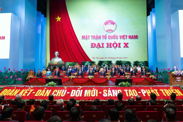 Tổng Bí thư, Chủ tịch nước Tô Lâm dự khai mạc Đại hội đại biểu toàn quốc MTTQ Việt Nam lần thứ X- Ảnh 1. Tổng Bí thư, Chủ tịch nước Tô Lâm dự khai mạc Đại hội đại biểu toàn quốc MTTQ Việt Nam lần thứ X- Ảnh 1.