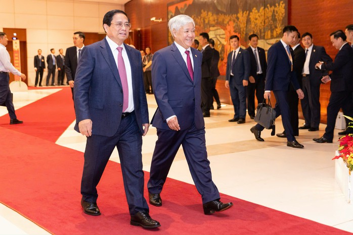 Thủ tướng Chính phủ Phạm Minh Chính đến dự phiên khai mạc Đại hội đại biểu toàn quốc MTTQ Việt Nam lần thứ X