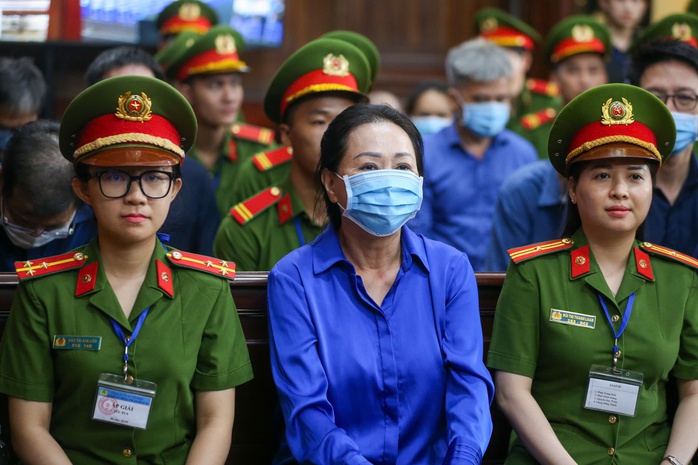Bị cáo Trương Mỹ Lan tại tòaẢnh: HOÀNG TRIỀU Bị cáo Trương Mỹ Lan tại tòaẢnh: HOÀNG TRIỀU