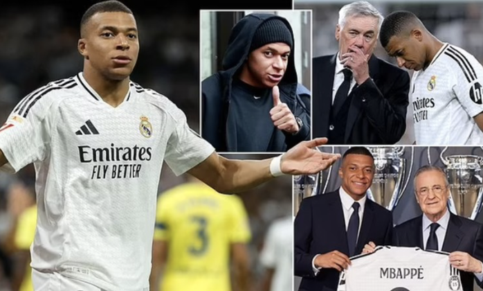 Real Madrid hối hận vì chiêu mộ Kylian Mbappe- Ảnh 2. Real Madrid hối hận vì chiêu mộ Kylian Mbappe- Ảnh 2.