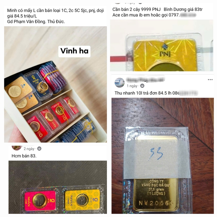 "Chợ mạng" nhộn nhịp mua bán vàng- Ảnh 1. "Chợ mạng" nhộn nhịp mua bán vàng- Ảnh 1.