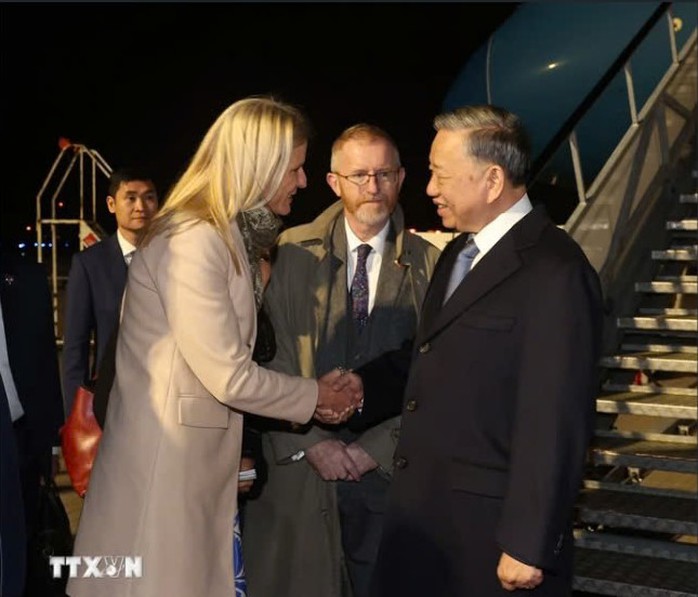 Tổng Bí thư, Chủ tịch nước Tô Lâm bắt đầu thăm Ireland- Ảnh 1. Tổng Bí thư, Chủ tịch nước Tô Lâm bắt đầu thăm tỷ lệ bóng đá kèo nhà cái- Ảnh 1.