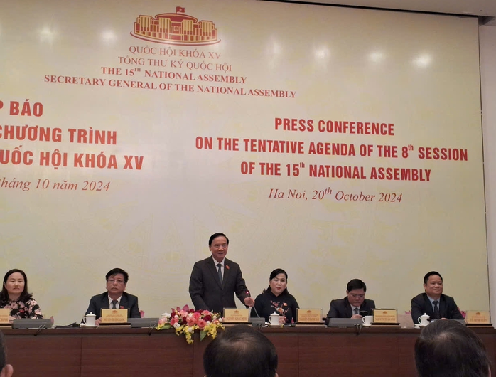Kỳ họp thứ 8, Quốc hội khoá XV sẽ xem xét công tác nhân sự và nhiều vấn đề quan trọng- Ảnh 1. Kỳ họp thứ 8, Quốc hội khoá XV sẽ xem xét công tác nhân sự và nhiều vấn đề quan trọng- Ảnh 1.