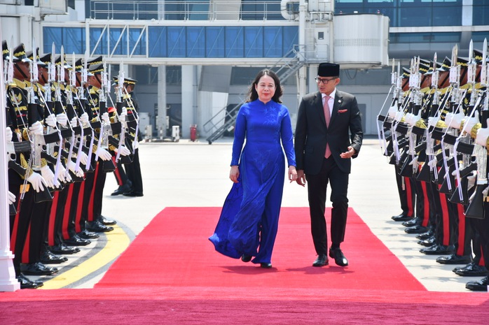 Phó Chủ tịch nước Võ Thị Ánh Xuân dự Lễ nhậm chức Tổng thống Indonesia- Ảnh 1. Phó Chủ tịch nước Võ Thị Ánh Xuân dự Lễ nhậm chức Tổng thống Indonesia- Ảnh 1.
