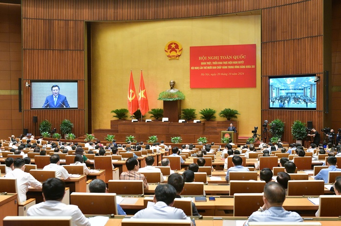 Tổng Bí thư, Chủ tịch nước Tô Lâm dự hội nghị triển khai thực hiện Nghị quyết Trung ương 10- Ảnh 2. Tổng Bí thư, Chủ tịch nước Tô Lâm dự hội nghị triển khai thực hiện Nghị quyết Trung ương 10- Ảnh 2.