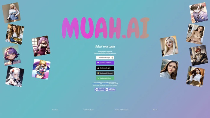 Trang web Muah.AI Ảnh: powerusers.ai Trang web Muah.AI Ảnh: powerusers.ai