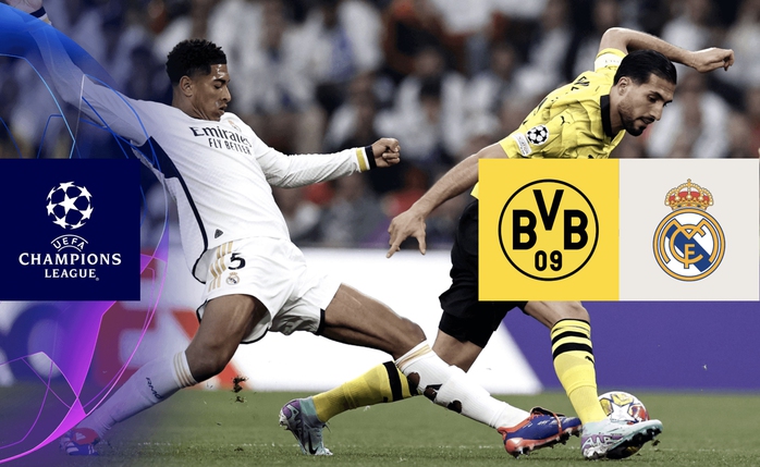 Real Madrid - Dortmund: Tái hiện chung kết châu Âu- Ảnh 1. Real Madrid - Dortmund: Tái hiện chung kết châu Âu- Ảnh 1.