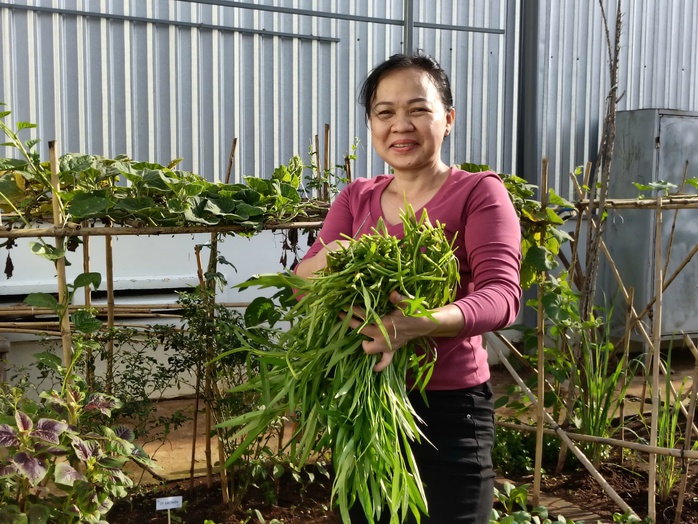 Mê mẩn vườn rau gần 1.000m2 giữa khuôn viên 1 công ty ở Bình Dương- Ảnh 5.