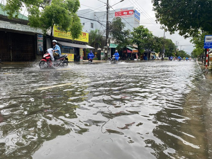TP Đồng Hới và TP Tam Kỳ ngập nặng do mưa lớn kéo dài- Ảnh 18. TP Đồng Hới và TP Tam Kỳ ngập nặng do mưa lớn kéo dài- Ảnh 18.