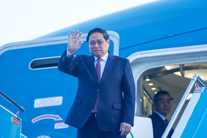 Thủ tướng Phạm Minh Chính lên đường dự Hội nghị BRICS mở rộng- Ảnh 3. Thủ tướng Phạm Minh Chính lên đường dự Hội nghị BRICS mở rộng- Ảnh 3.