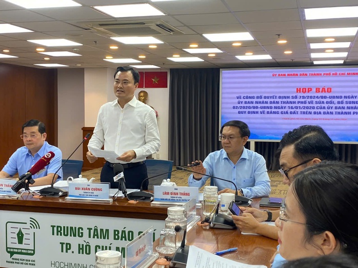 TP HCM: Sáng tỏ hơn thông tin về bảng giá đất mới công bố- Ảnh 1. TP HCM: Sáng tỏ hơn thông tin về bảng giá đất mới công bố- Ảnh 1.