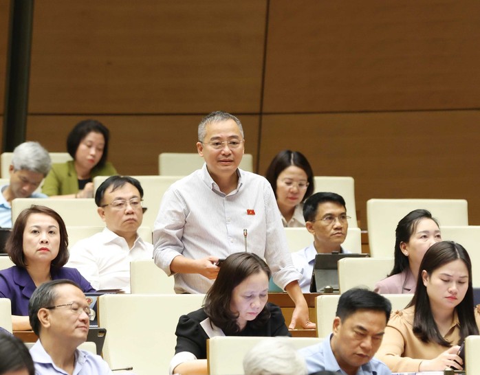 Đại biểu Nguyễn Lân Hiếu (Bình Định) đề nghị Bộ Y tế có đơn vị chuyên trách chống thuốc giả mạo trên các mạng xã hội Ảnh: TTXVN Đại biểu Nguyễn Lân Hiếu (Bình Định) đề nghị Bộ Y tế có đơn vị chuyên trách chống thuốc giả mạo trên các mạng xã hội Ảnh: TTXVN