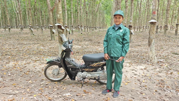 Đổi đời nhờ cây cao su (*): Công nhân Campuchia làm giàu nhờ cao su Việt- Ảnh 2. Đổi đời nhờ cây cao su (*): Công nhân Campuchia làm giàu nhờ cao su Việt- Ảnh 2.