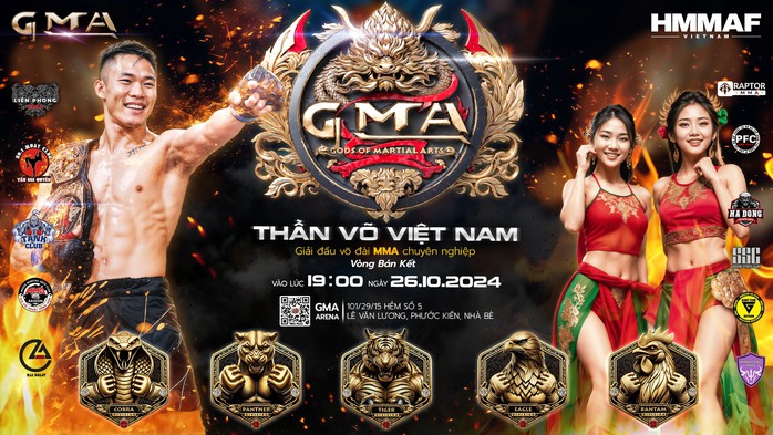 Khởi tranh vòng bán kết Thần võ Việt Nam GMA- Ảnh 1. Khởi tranh vòng bán kết Thần võ Việt Nam GMA- Ảnh 1.