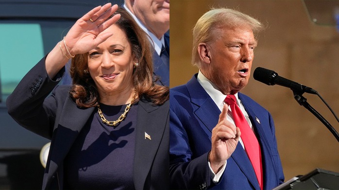 Ông Trump nhận dự báo “chắc thắng”, bà Harris chuẩn bị đối phó- Ảnh 1. Ông Trump nhận dự báo “chắc thắng”, bà Harris chuẩn bị đối phó- Ảnh 1.