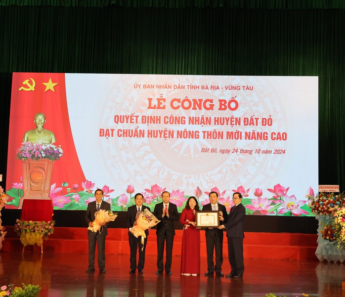 Bà Rịa - Vũng Tàu đã có huyện về đích nông thôn mới nâng cao, sớm 2 năm- Ảnh 1.