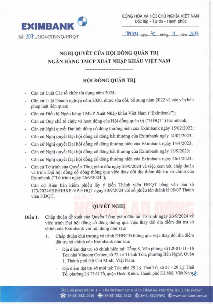 Ngân hàng có tuổi đời 35 năm ở TP HCM muốn dời trụ sở ra Hà Nội- Ảnh 2.