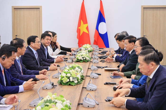 Đẩy mạnh triển khai các dự án lớn kết nối hai nền kinh tế Việt Nam - Lào- Ảnh 3. Đẩy mạnh triển khai các dự án lớn kết nối hai nền kinh tế Việt Nam - Lào- Ảnh 3.
