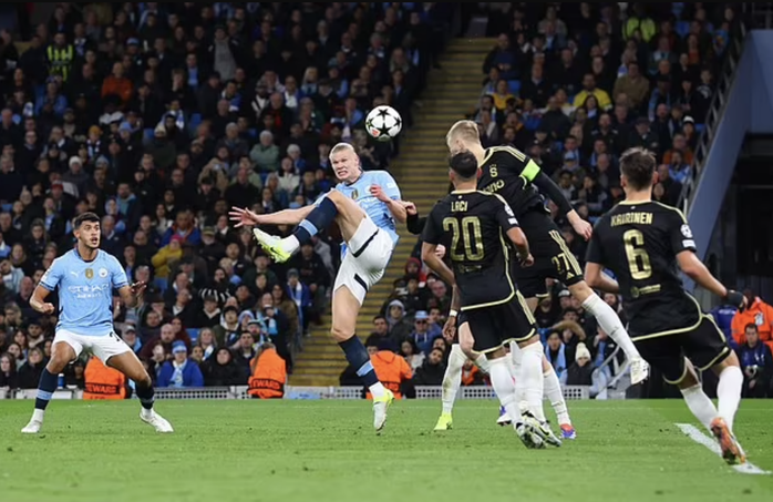 Haaland đá bóng kiểu kung-fu, Man City "nghiền nát" Sparta Praha- Ảnh 2.