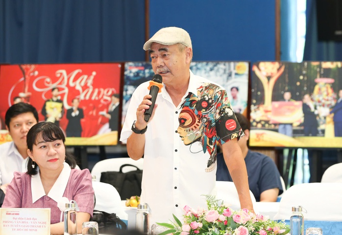 Nghệ sĩ tụ hội hướng tới kỷ niệm 30 năm Giải Mai Vàng và Mai Vàng thứ 30 - Ảnh 9. Nghệ sĩ tụ hội hướng tới kỷ niệm 30 năm Giải Mai Vàng và Mai Vàng thứ 30 - Ảnh 9.