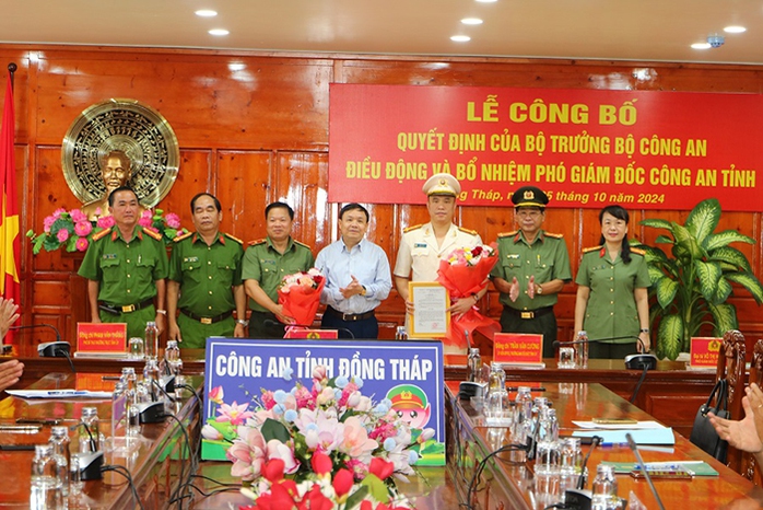 Đại tá Hà Văn Bắc làm Phó Giám đốc Công an tỉnh Đồng Tháp- Ảnh 1. Đại tá Hà Văn Bắc làm Phó Giám đốc Công an tỉnh Đồng Tháp- Ảnh 1.