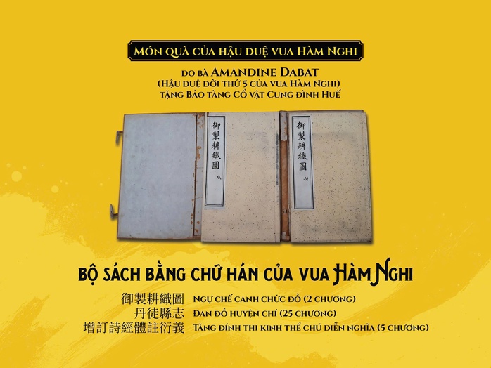 "Bật mí" những kỷ vật của vua Hàm Nghi trao tặng cho Huế và Quảng Trị- Ảnh 3. "Bật mí" những kỷ vật của vua Hàm Nghi trao tặng cho Huế và Quảng Trị- Ảnh 3.